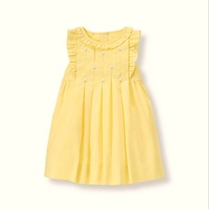 NWT Janie and Jack yellow dress with bloomer